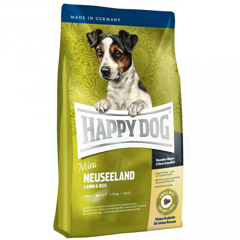 Хэппи дог. Корм для собак Happy Dog Mini Neuseeland ягненок 4 кг. Корм для собак Happy Dog Mini Neuseeland ягненок 300г. Корм для собак Happy Dog Supreme sensible Neuseeland ягненок 1 кг. Корм для собак Happy Dog Mini 4 кг.