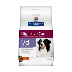 Корм для собак HILL'S Prescription Diet Canine I/D лечение заболеваний ЖКТ низкокалорийный, курица сух.