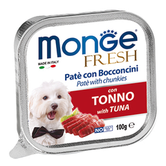 Корм для собак MONGE Dog Fresh тунец конс.