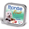 Корм для собак MONGE Fruit ягненок, яблоко конс.