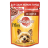 Корм для собак PEDIGREE мини с говядиной конс. пауч.