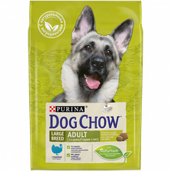 Корм для собак DOG CHOW для крупных пород индейка сух.