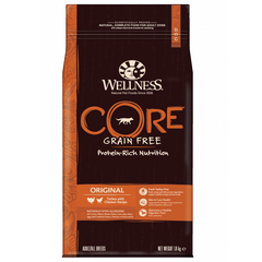 Корм для собак WELLNESS Core Original беззерновой индейка с курицей сух.