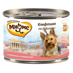 Корм для собак МНЯМС Pro pet Клефтико по-Афински, ягненок, томаты конс.