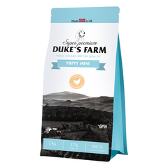 Корм для щенков DUKE'S FARM для мелких пород, курица сух.