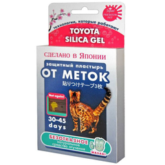 Защитный пластырь JAPAN PREMIUM PET Toyota Silika Gel «От меток», натуральное средство отучения