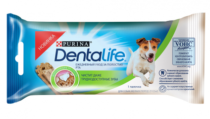 Лакомства для собак DENTALIFE Small Single