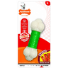 Игрушка для собак NYLABONE Косточка Double Action экстра жесткая с ароматом бекона S