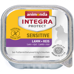 Корм для кошек ANIMONDA Integra Sensitive c ягненком и рисом при пищевой аллергии, конс.