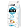 Корм для собак BRIT Fresh Рыба с тыквой для крупных пород сух.