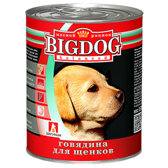 Корм для щенков ЗООГУРМАН Big Dog банка