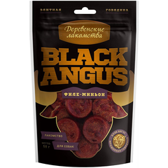 Лакомство для собак ДЕРЕВЕНСКИЕ ЛАКОМСТВА Black angus филе-миньон