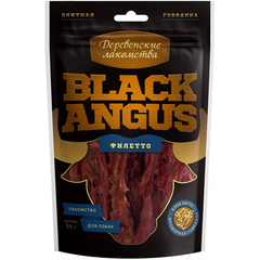 Лакомство для собак ДЕРЕВЕНСКИЕ ЛАКОМСТВА Black angus филетто