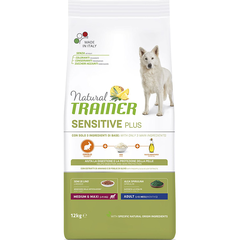 Корм для собак TRAINER Nat.Sensitive Plus для средних и крупных пород кролик сух.