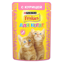 Корм для котят FRISKIES Курица