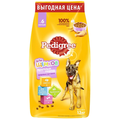 Корм для щенков PEDIGREE для крупных пород курица сух.