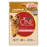 Корм для собак PURINA ONE Mini Контроль веса, индейка, морковь, горох пауч