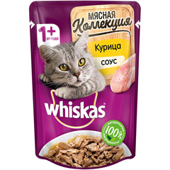 Корм для кошек WHISKAS Meaty курица пауч