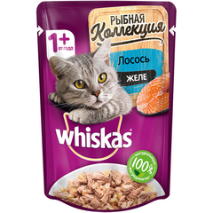 Корм для кошек WHISKAS Meaty лосось пауч