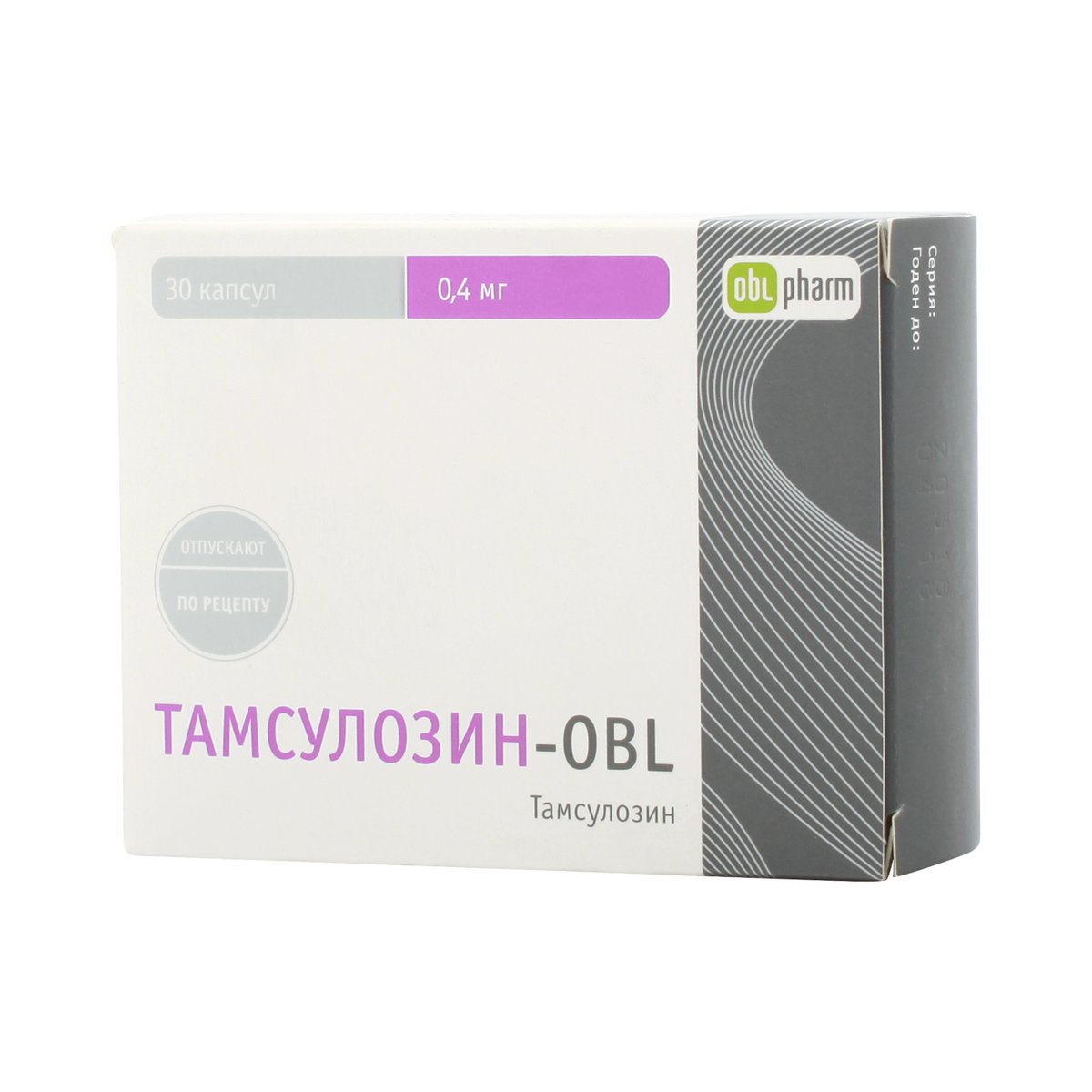 Тамсулозин ретард-obl (таблетки, 30 шт, 0,4 мг, для приема внутрь .