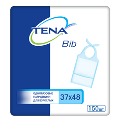 Бумажные нагрудники TENA Bibs