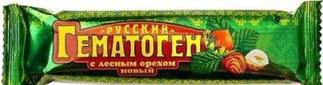 Гематоген русский новый с лесным орехом