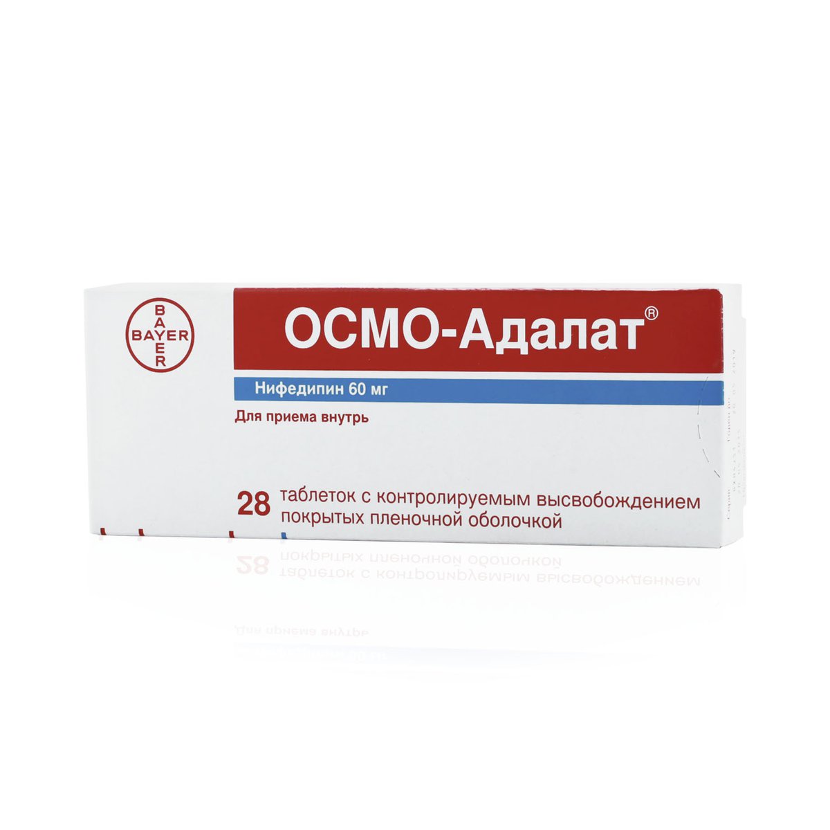 Осмо-адалат (таблетки, 28 шт, 60 мг) - цена,  онлайн  .