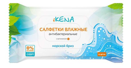 iKena, Салфетки влажные