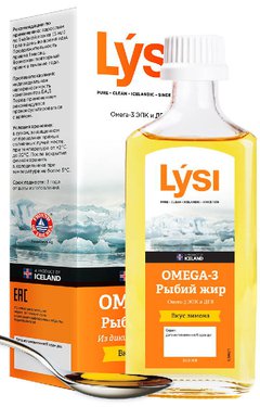 Lysi ОМЕГА-3 рыбий жир