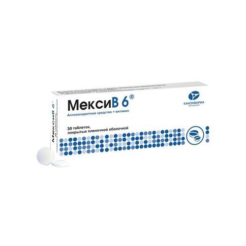 Мексив 6 (таблетки, 30 шт, 125+10 мкг) - цена,  онлайн  .