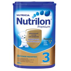 "Nutrilon 3" Premium с пребиотиками