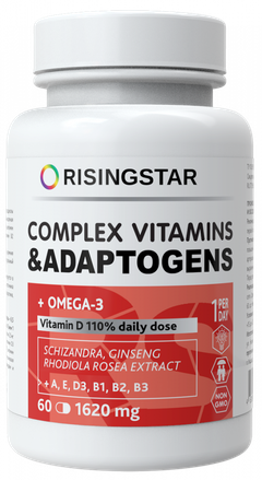 Complex vitamins&adaptogens risingstar