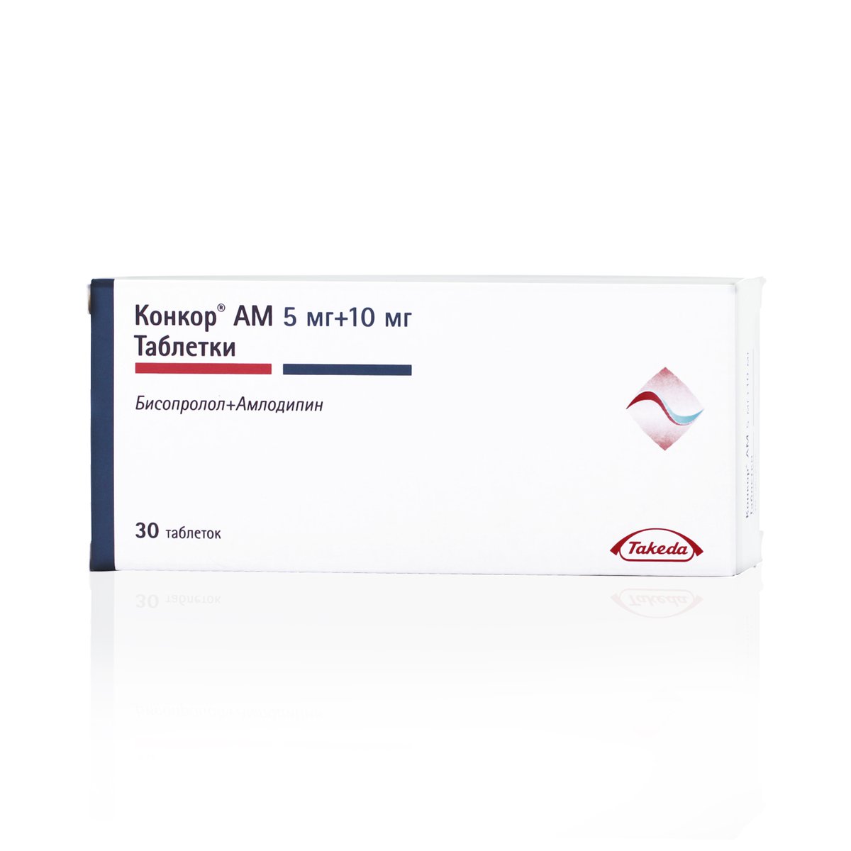 Конкор АМ (таблетки, 30 шт, 5 + 10 мг + мг) - цена,  онлайн в .