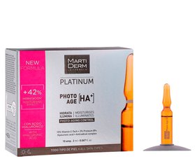 MartiDerm Platinum Photo Age Ampules коррекция фотостарения