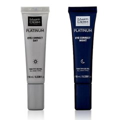 MartiDerm Platinum Eye Correct kit Night&Day