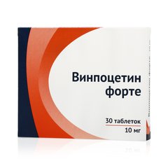 Винпоцетин форте - фото упаковки