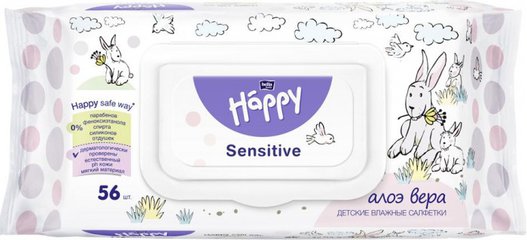 Bella baby happy салфетки влажные sensitive