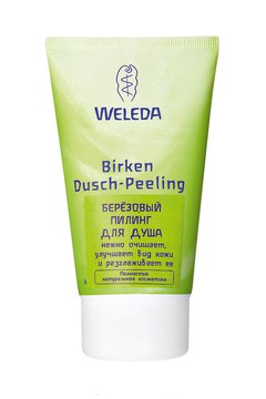 Weleda пилинг для душа березовый