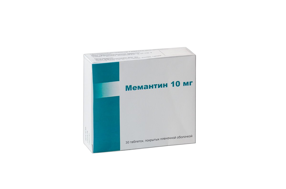 Мемантин (таблетки, 30 шт, 10 мг) - цена,  онлайн  .
