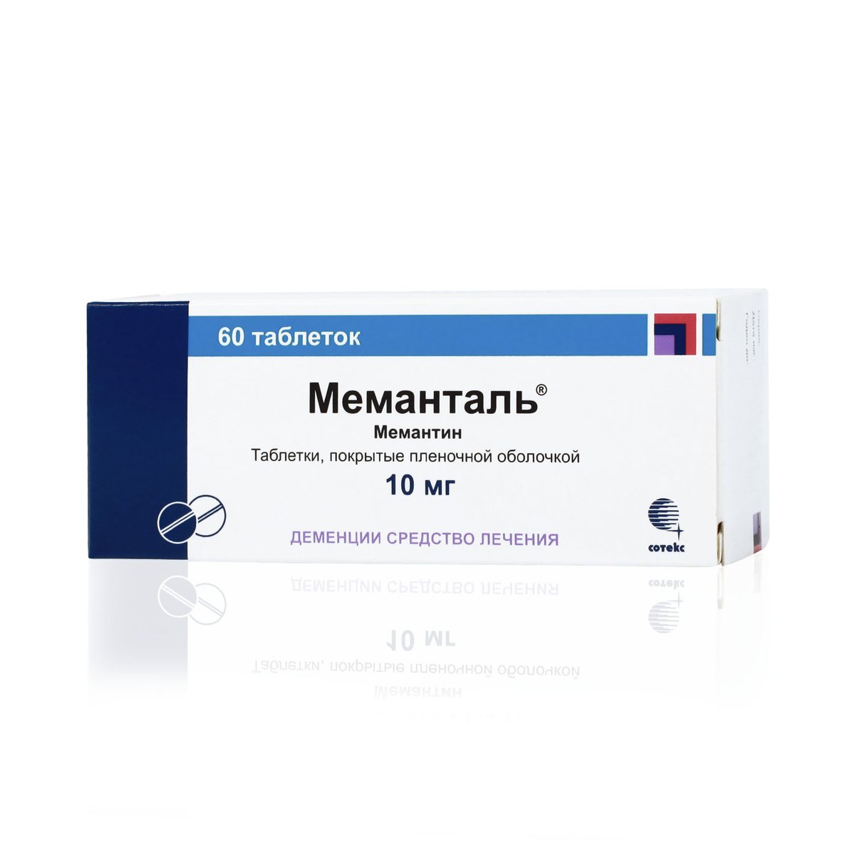 Меманталь (таблетки, 60 шт, 10 мг) - цена,  онлайн  .