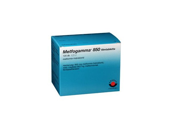 Метфогамма 850 (таблетки, 120 шт, 850 мг, для приема внутрь) - цена .