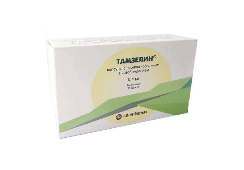 Тамзелин (капсулы, 30 шт, 0.4 мг) - цена,  онлайн  .